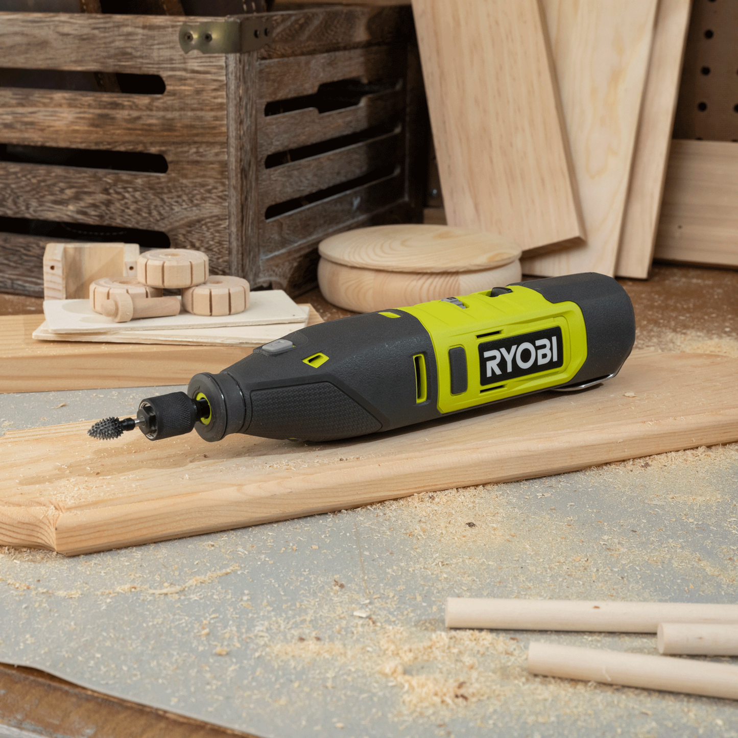 Ryobi Rotary Coarse Flame Material Removal Burr - 51 x 21 x 101mm