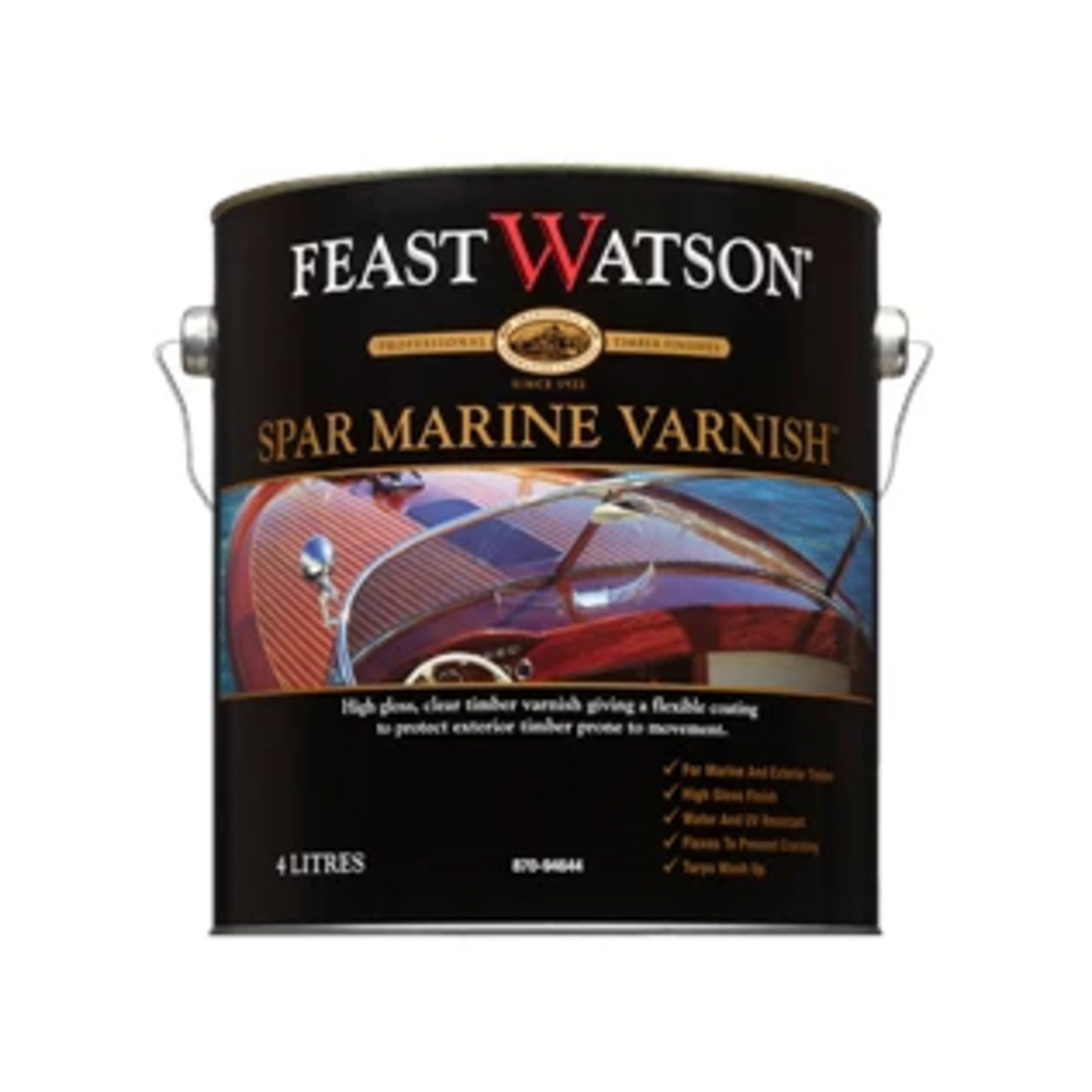 Feast Watson Spar Marine Varnish - 4L