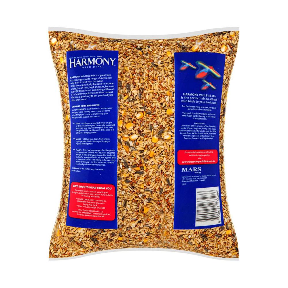 Harmony Wild Bird Food Mix - 4Kg