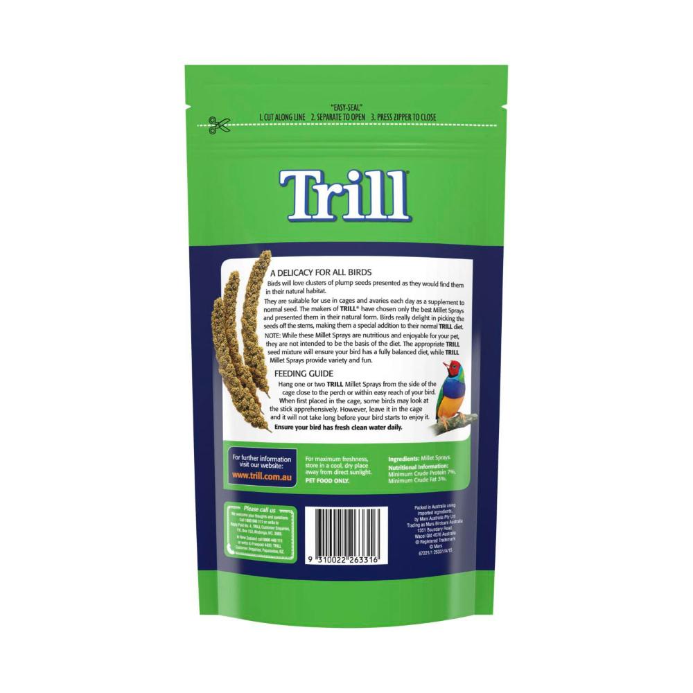 Trill Millet Spray Bird Treat - 150g