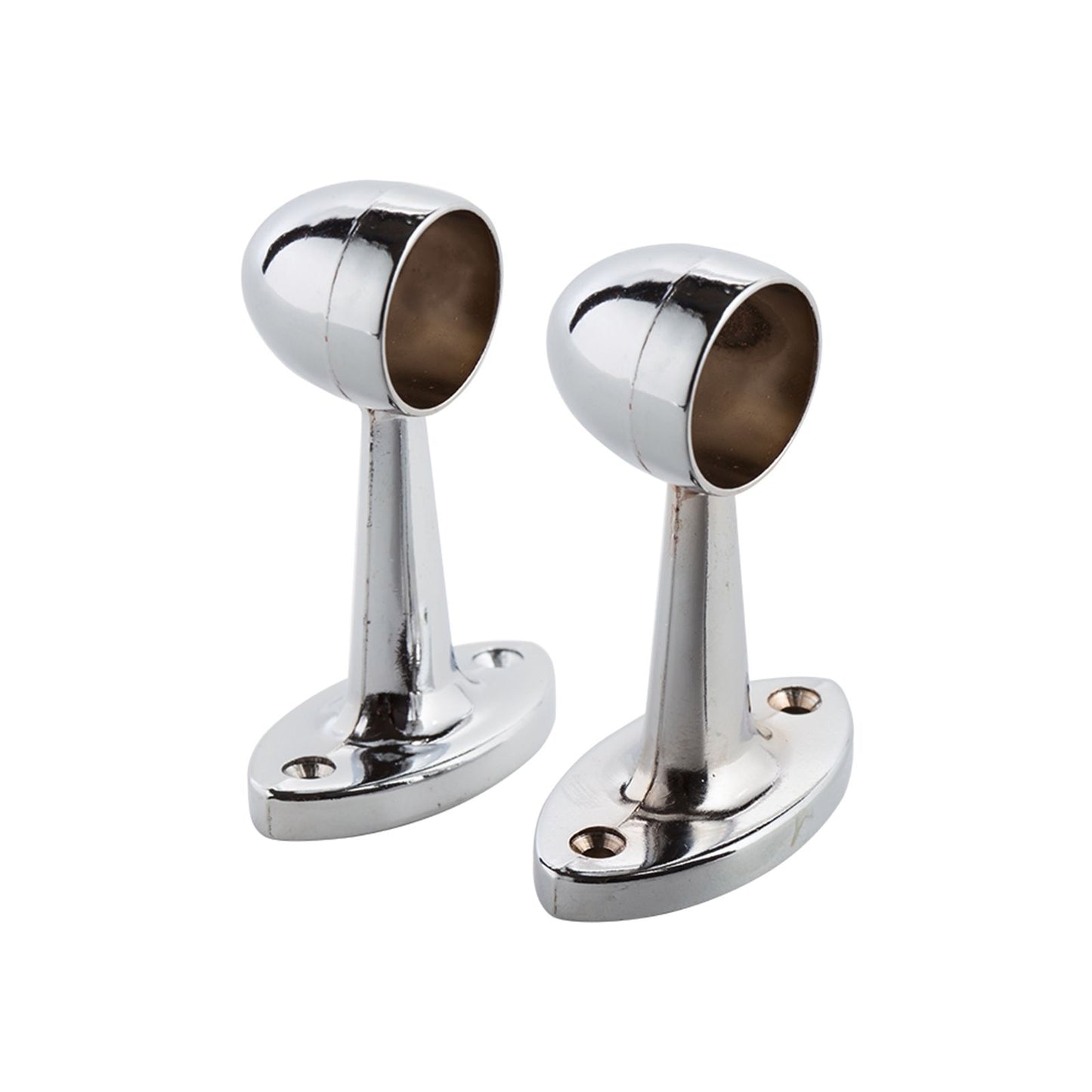 Sandleford Chrome Pillar End - 16mm - 2 Pack