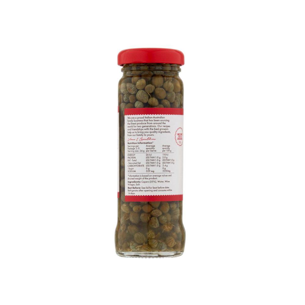 Sandhurst Capers Baby Wine Vinegar - 110g