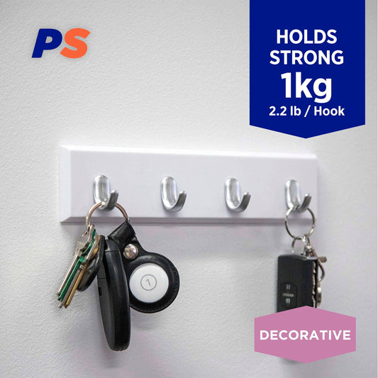 Permastik Key Rack 120mm Holds 1kg