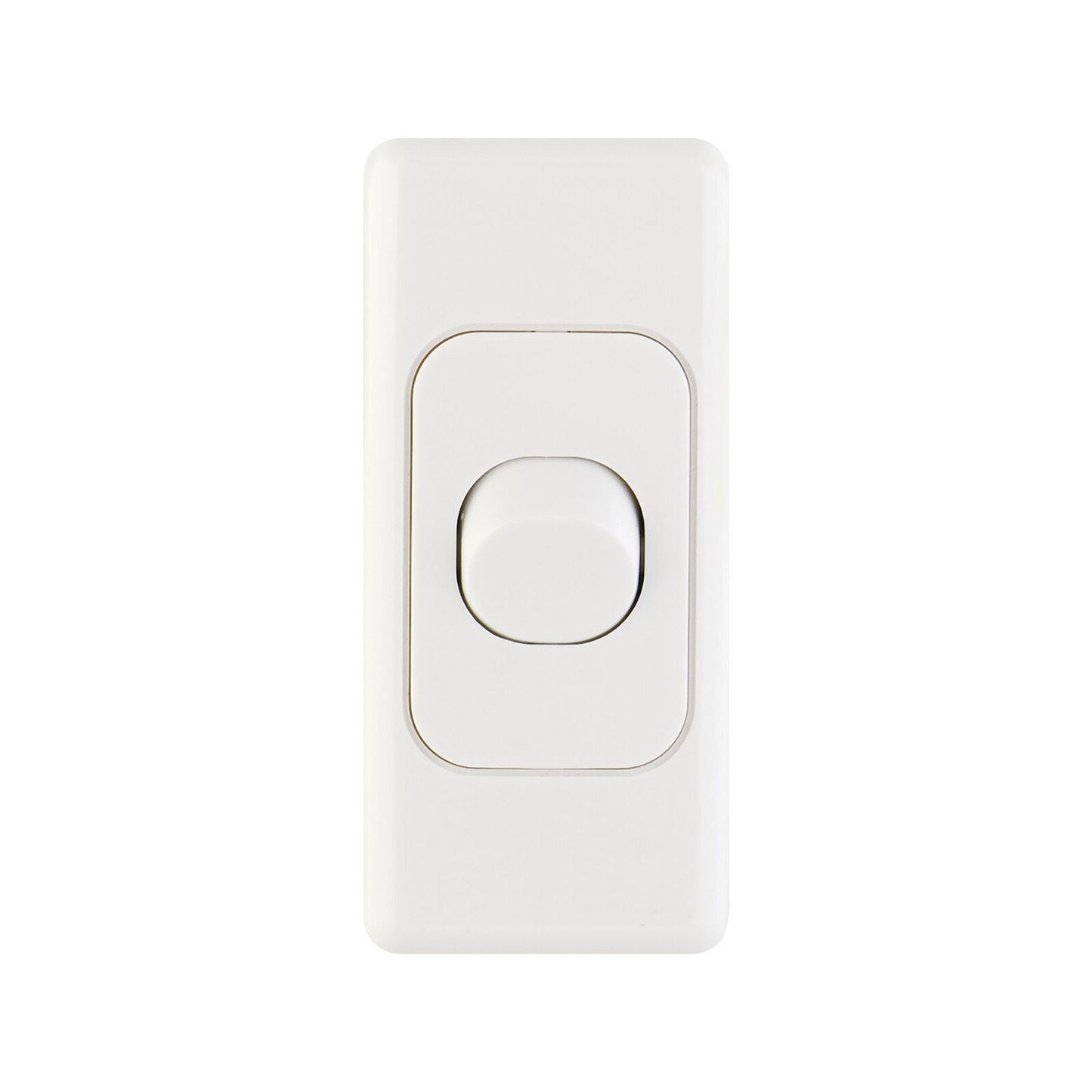 Deta Single Architrave Switch - 34mm x 10mm x 75mm