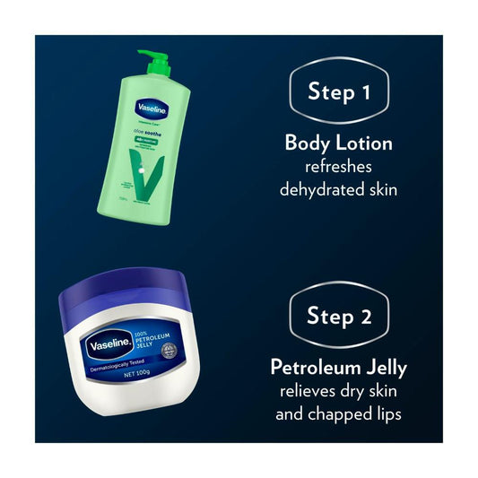 Vaseline Moisturising Body Lotion Intensive Care Aloe Smooth - 750mL