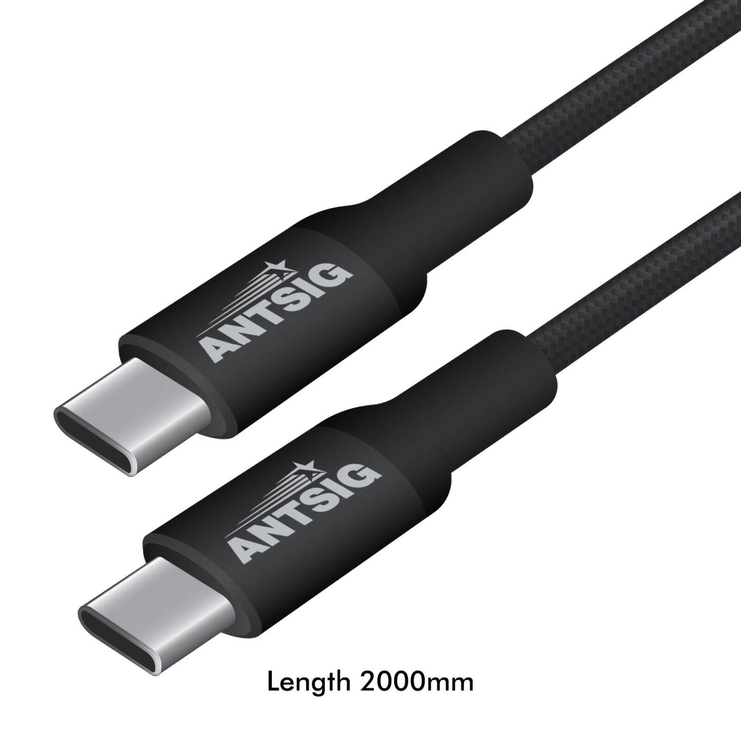 Antsig 100W USB C to USB C Cable - 2m