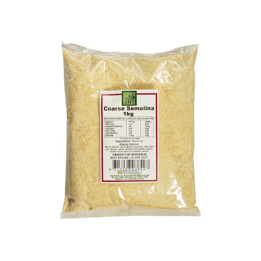 Royal Fields Semolina Coarse - 1kg