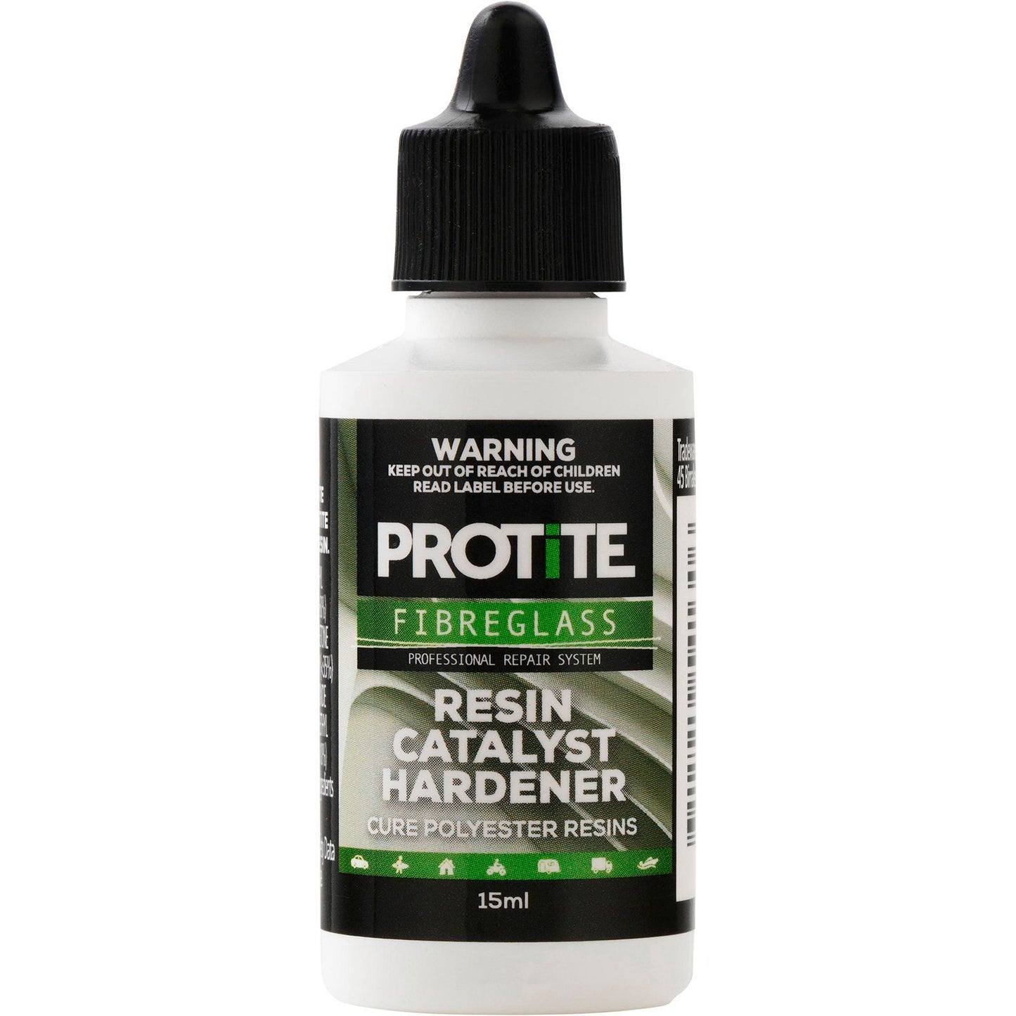 Protite Fibreglass Resin Catalyst Hardener - 15ml
