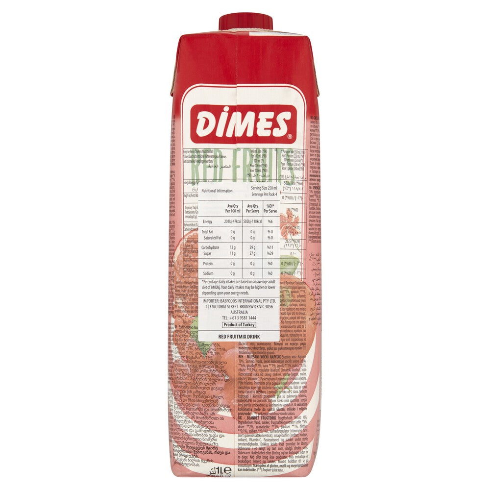 Dimes Red Mix Juice - 1L