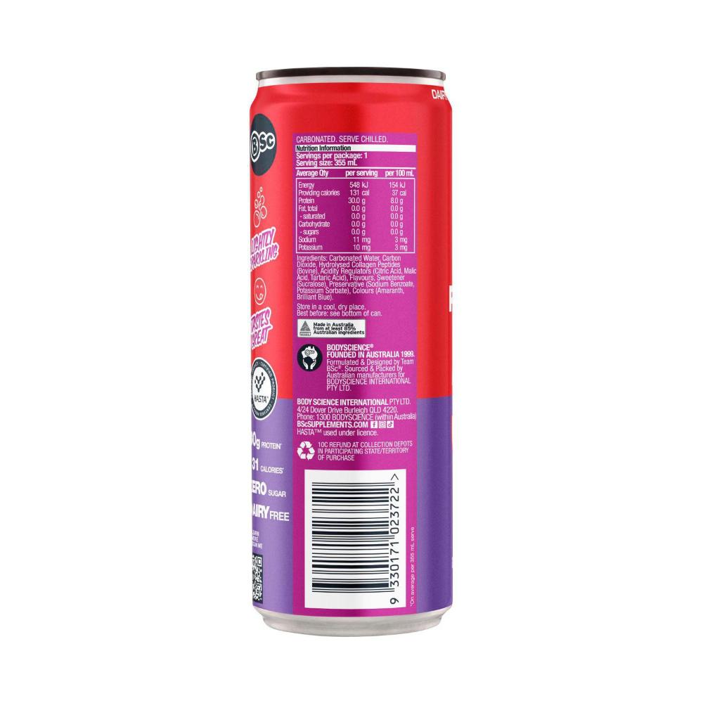 BSC Protein Water Grape Ice Pop - 355mL