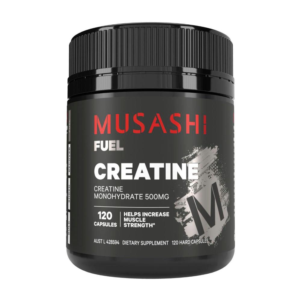 Musashi Creatine Capsules - 120 Pack