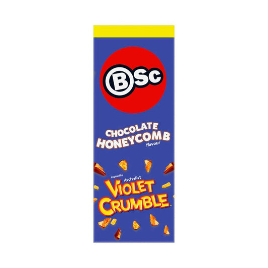 BSC X Violet Crumble Soft Protein Bar Chocolate Honeycomb 5 Pack - 200g