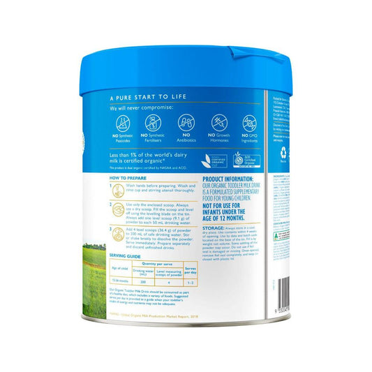 Bellamy's Organic Toddler Milk Drink Step 3 - 800g