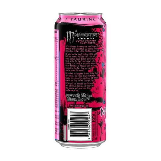 Monster Energy Drink Ultra Ruby Red - 500mL