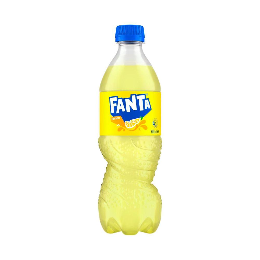 Fanta Flavours Lemon Pet - 600mL