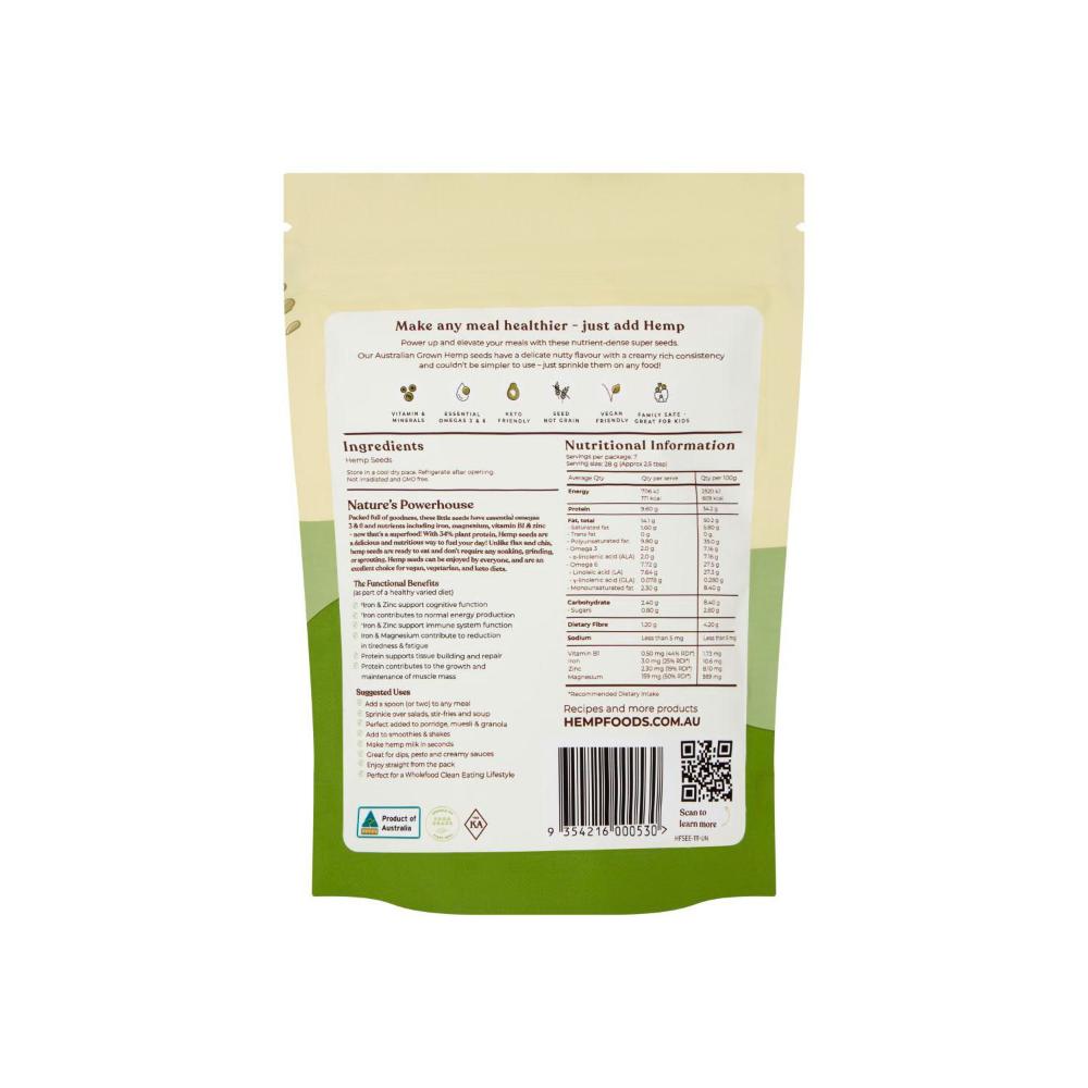 Hemp Foods Australian Hemp Seeds - 200g