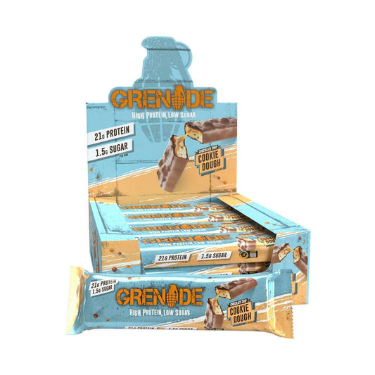 Grenade High Protein Bar Choc Chip Cookie Dough - 60g