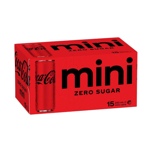 Coca Cola Zero Sugar 15x250ml