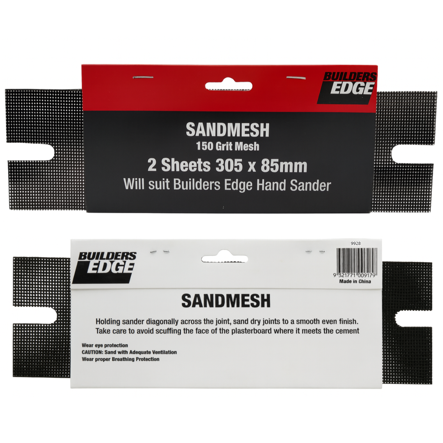 Builders Edge Plaster Accessory - 305mm x 85mm - 2 Pack