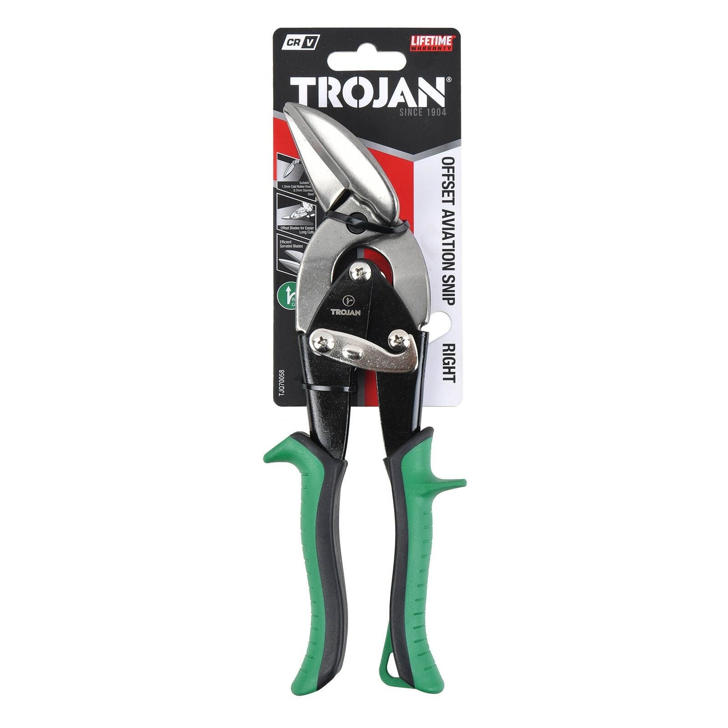 Trojan Offset Aviation Snip Right