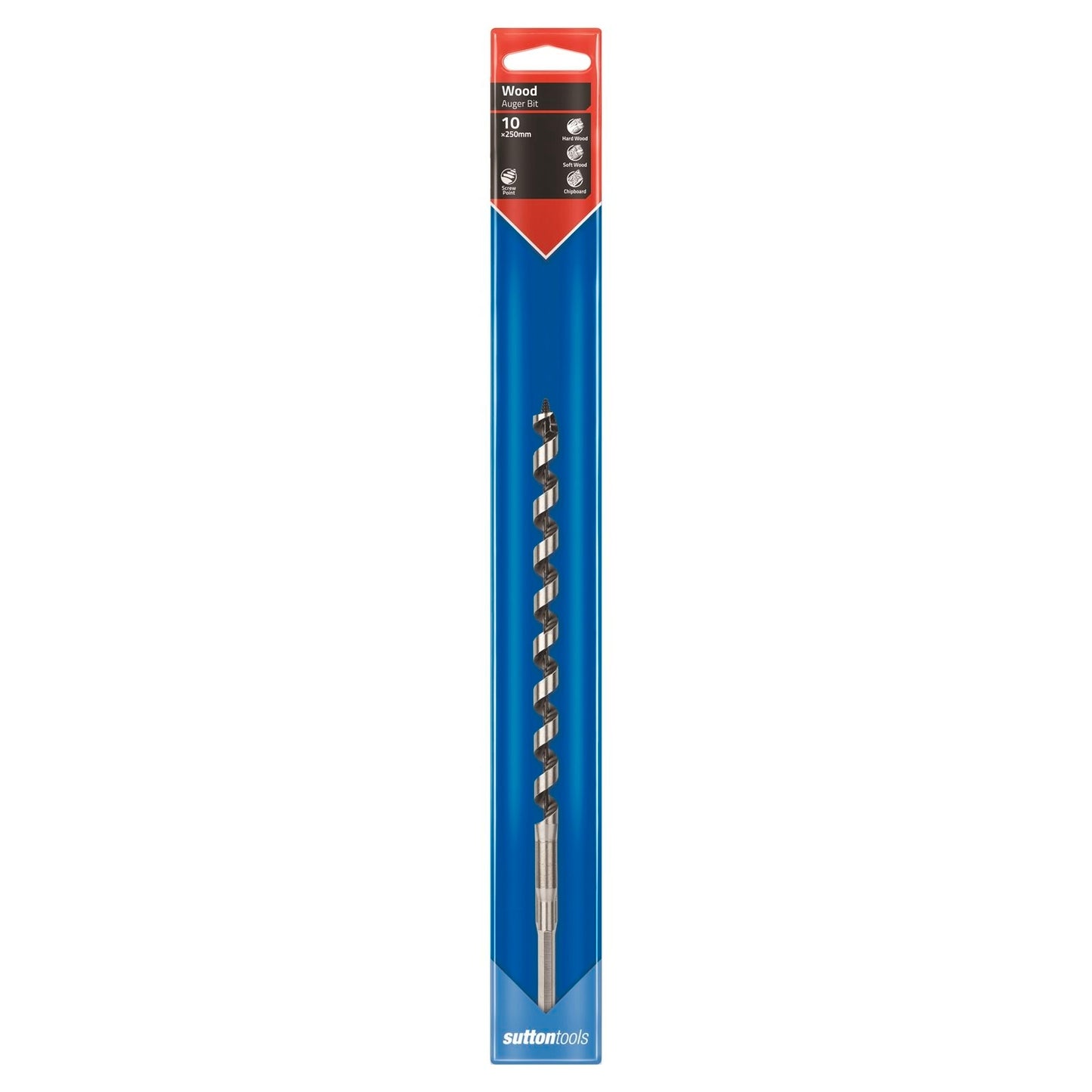 Sutton Tools Medium Auger Bit - 250 x 10mm