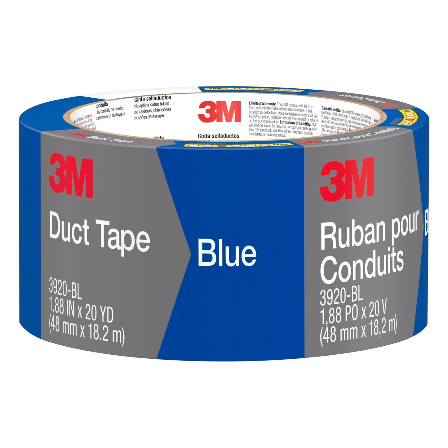 3M Blue Duct Tape - 48mm x 18.2m