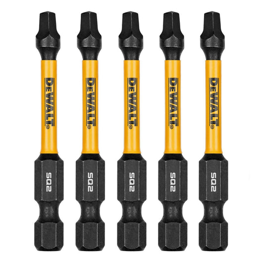 Dewalt Flextorq Screwdriver Bit 57mm SQ2 5 Pack
