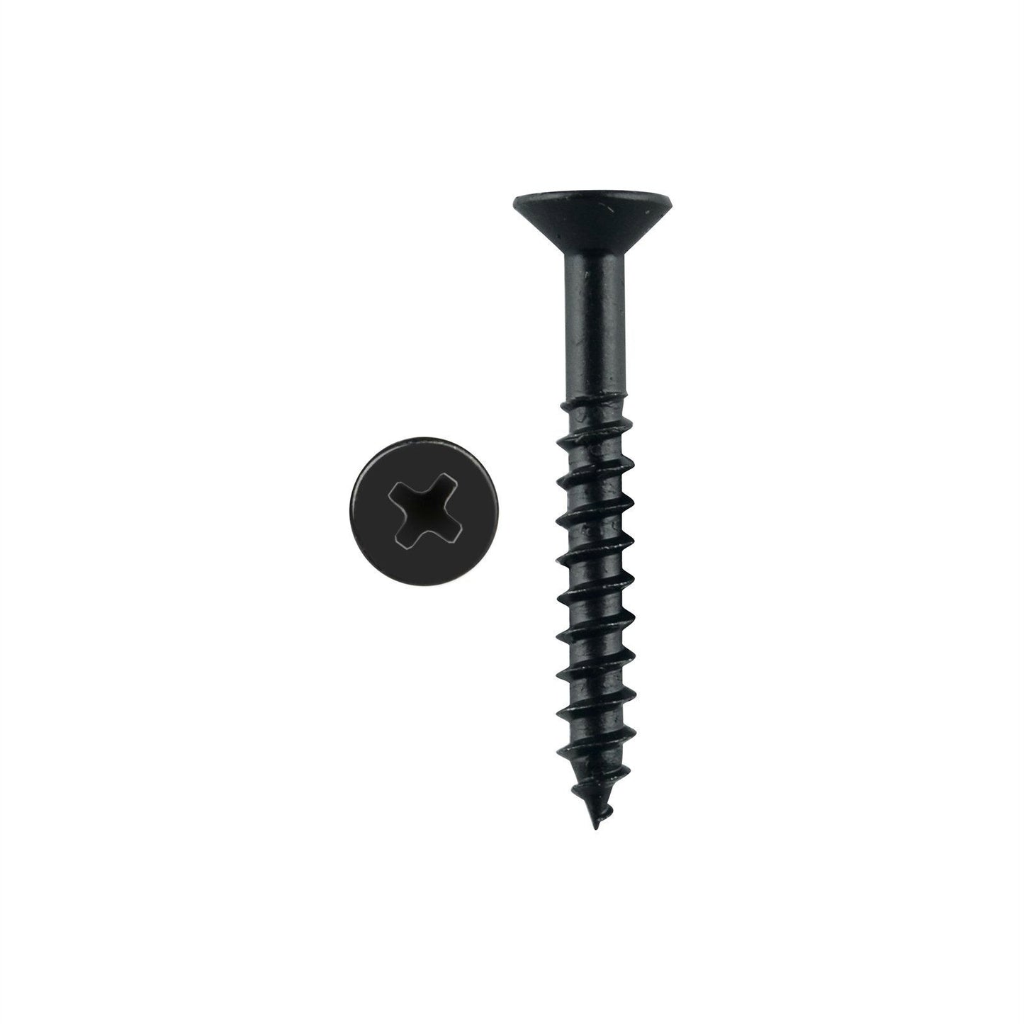 Pinnacle Countersunk Head Timber Screw - 4.0 x 30mm - Black - 20 Pack