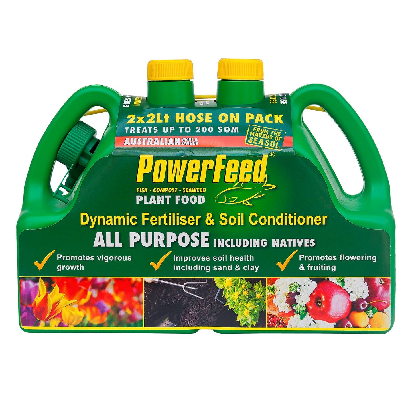 PowerFeed Liquid Fertiliser - 2 x 2L