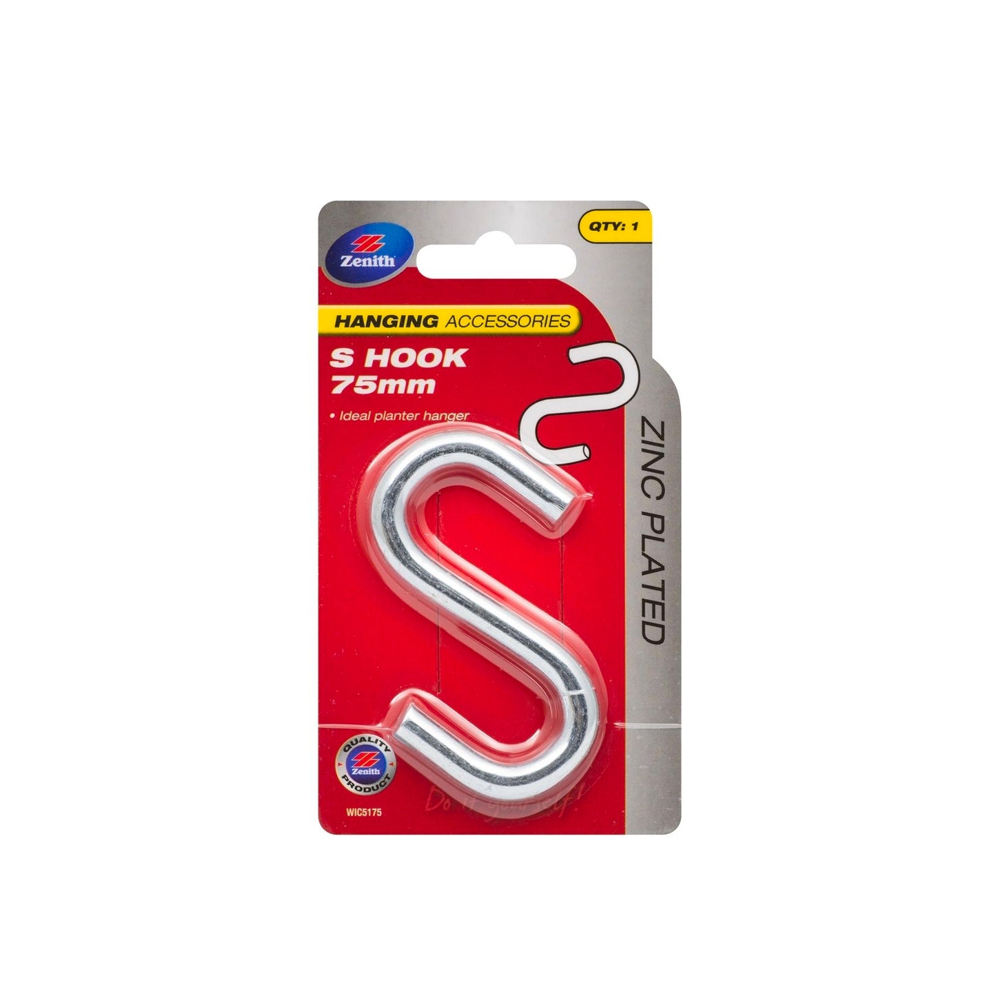 Zenith S Hook - 75 x 7.6mm