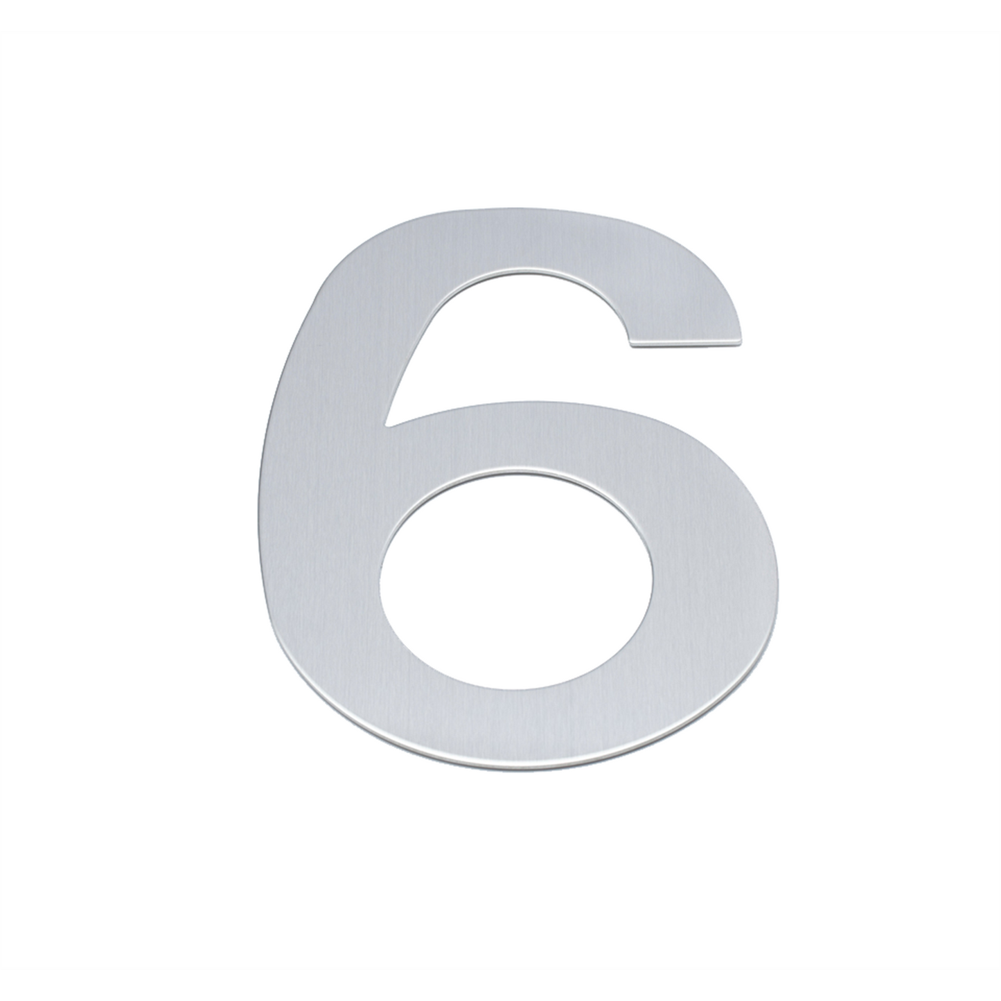 Sandleford Lorenzo Stainless Steel House Number 6 - 200mm