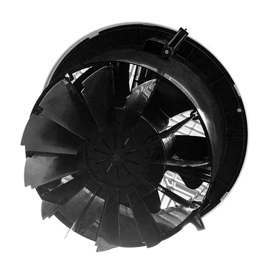 IXL White Eco Ventflo 250mm Exhaust Fan