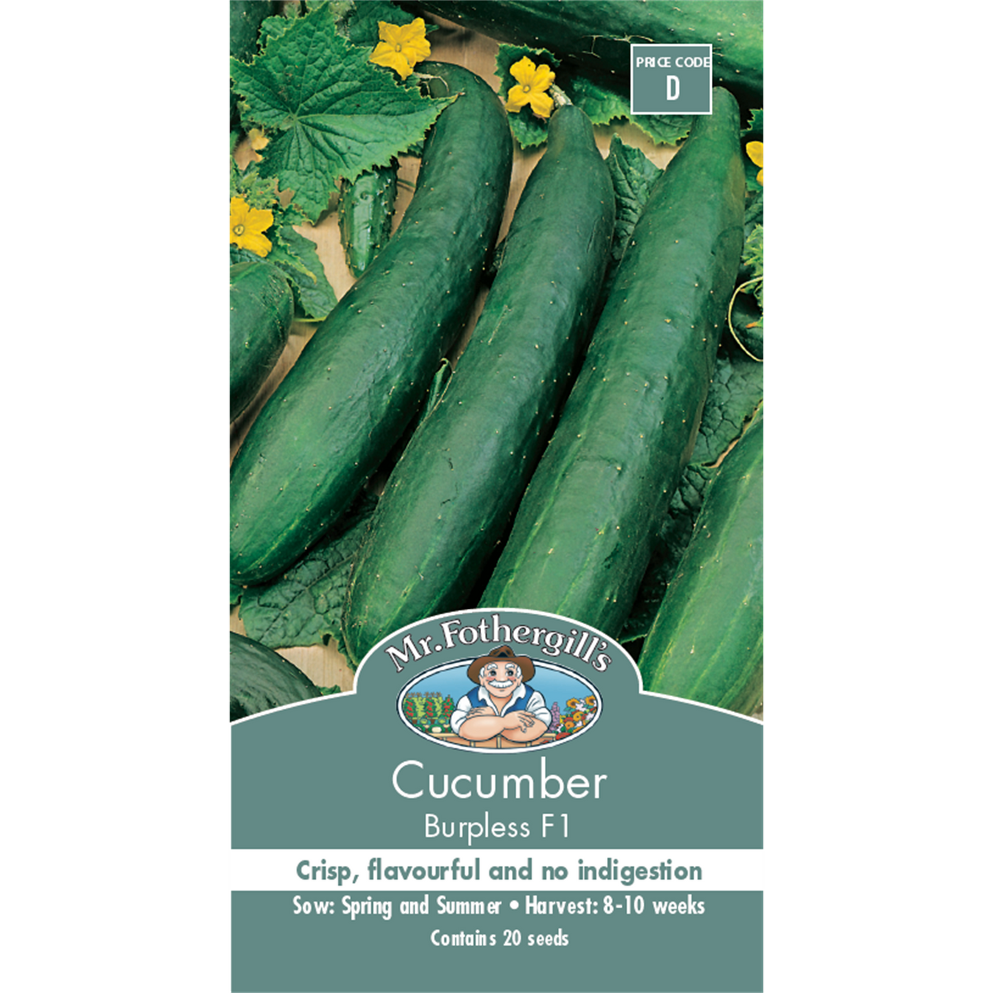 Mr Fothergill Cucumber Seeds