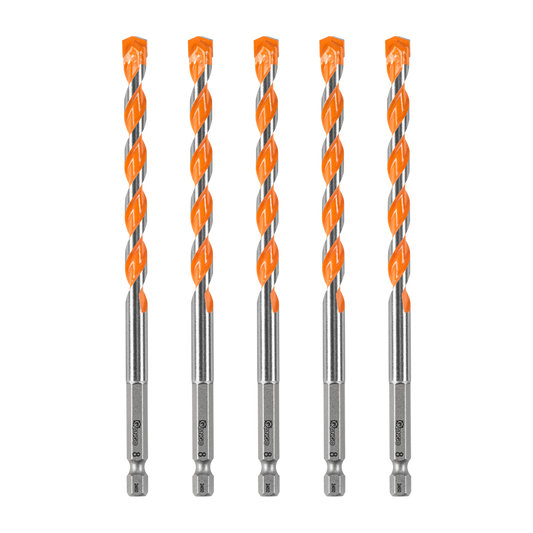 Kango Masonry Drill Bit - 8 x 150mm - 5 Pack