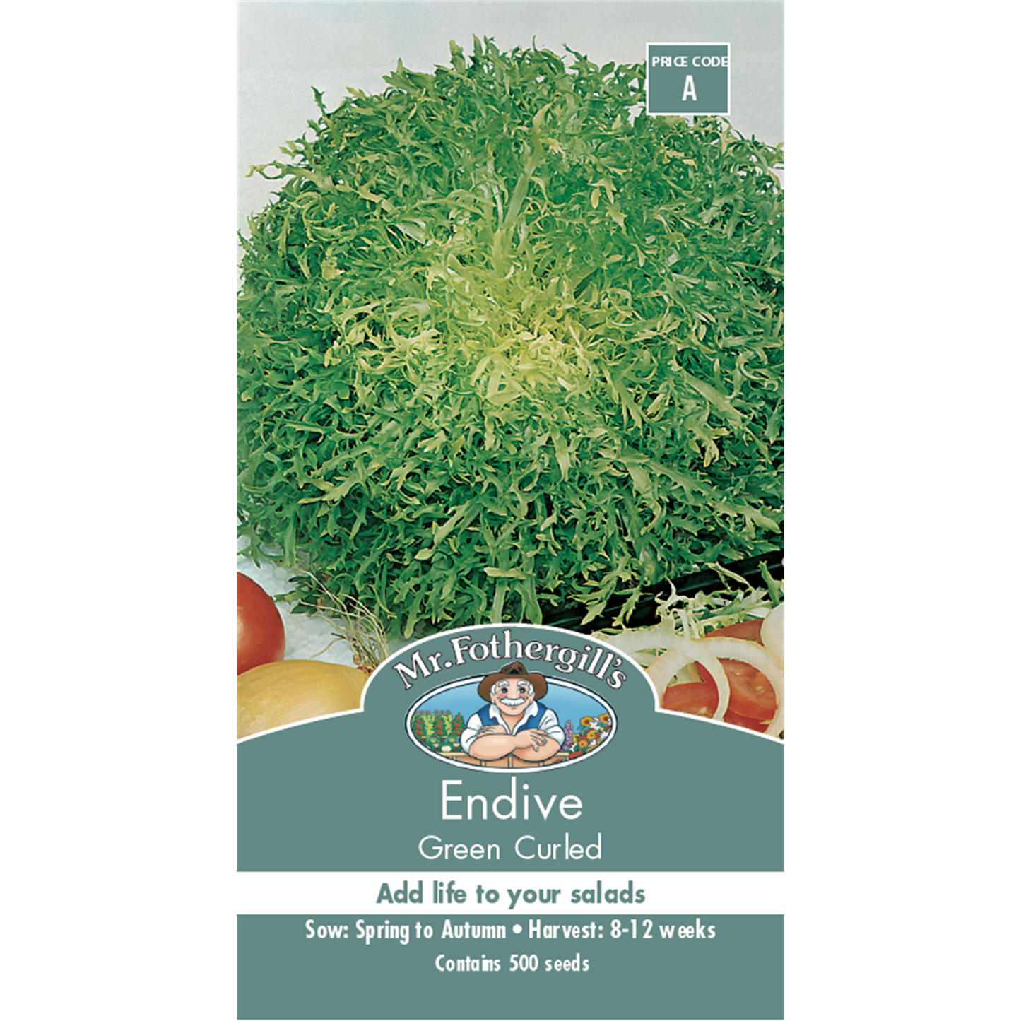 Mr Fothergill Endive Vegetable Seeds