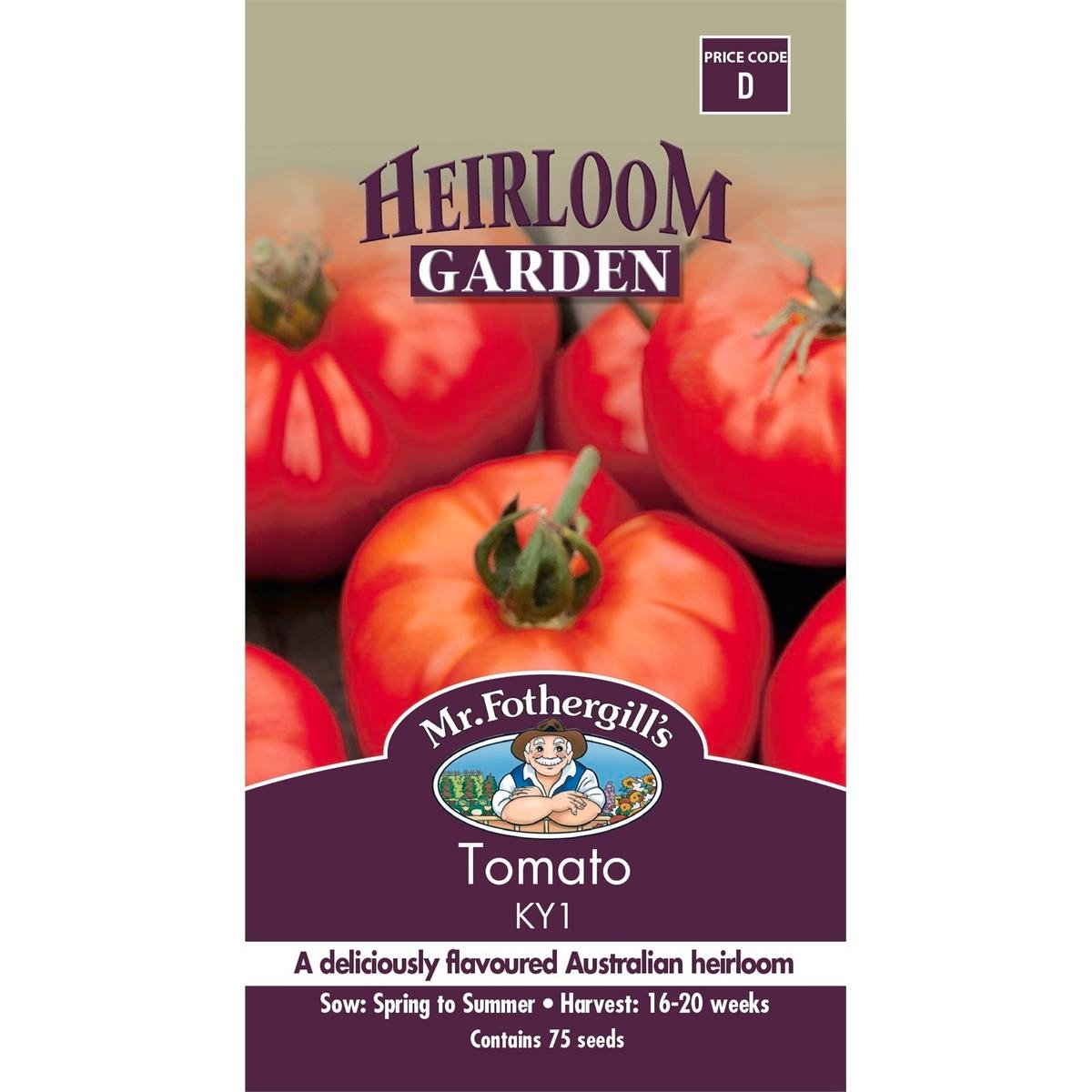 Mr Fothergill Sky1 Tomato Seeds - Heirloom Variety - Easy To Grow - Superb Flavour