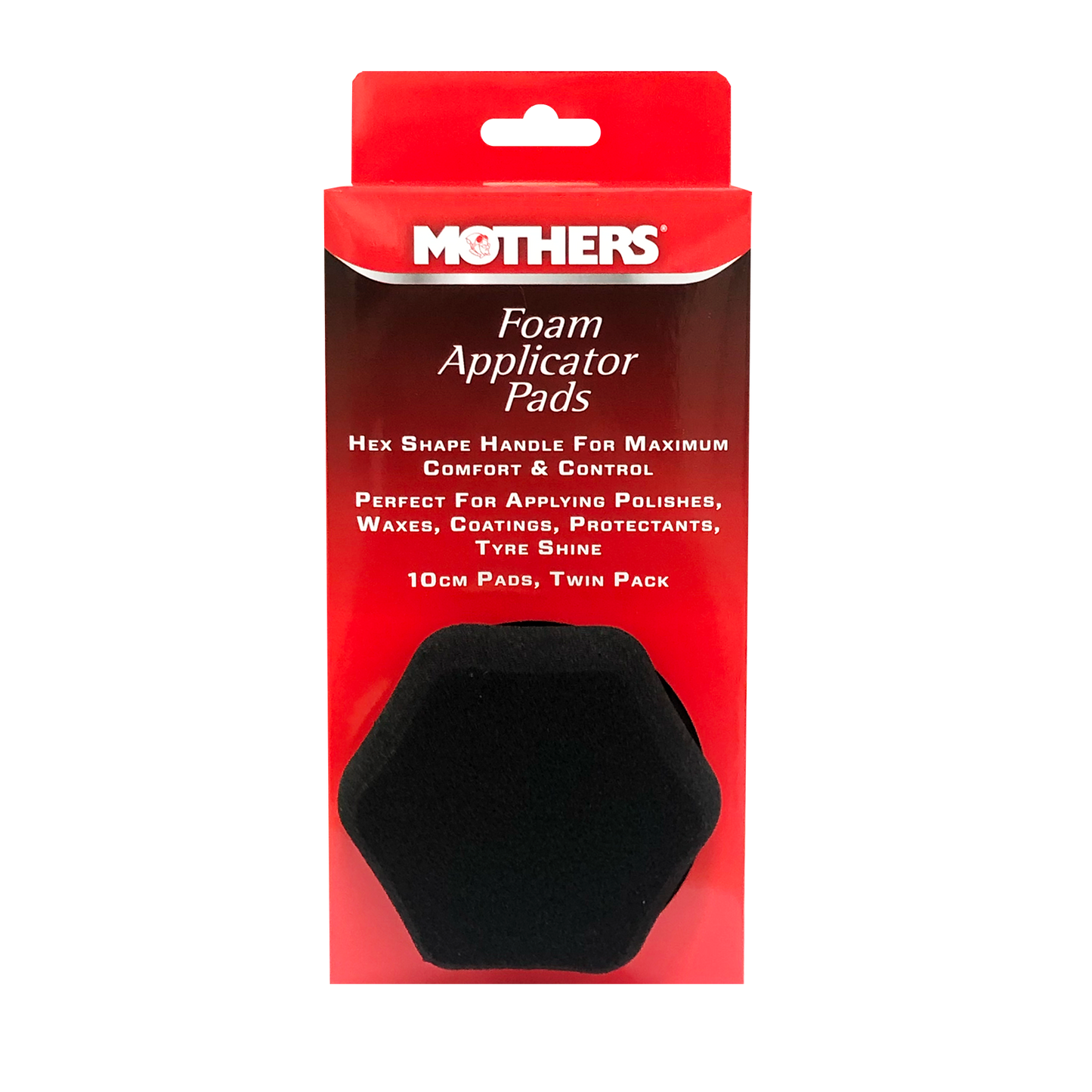 Mothers Foam Polish Applicators - 100 x 20mm - 2 Pack