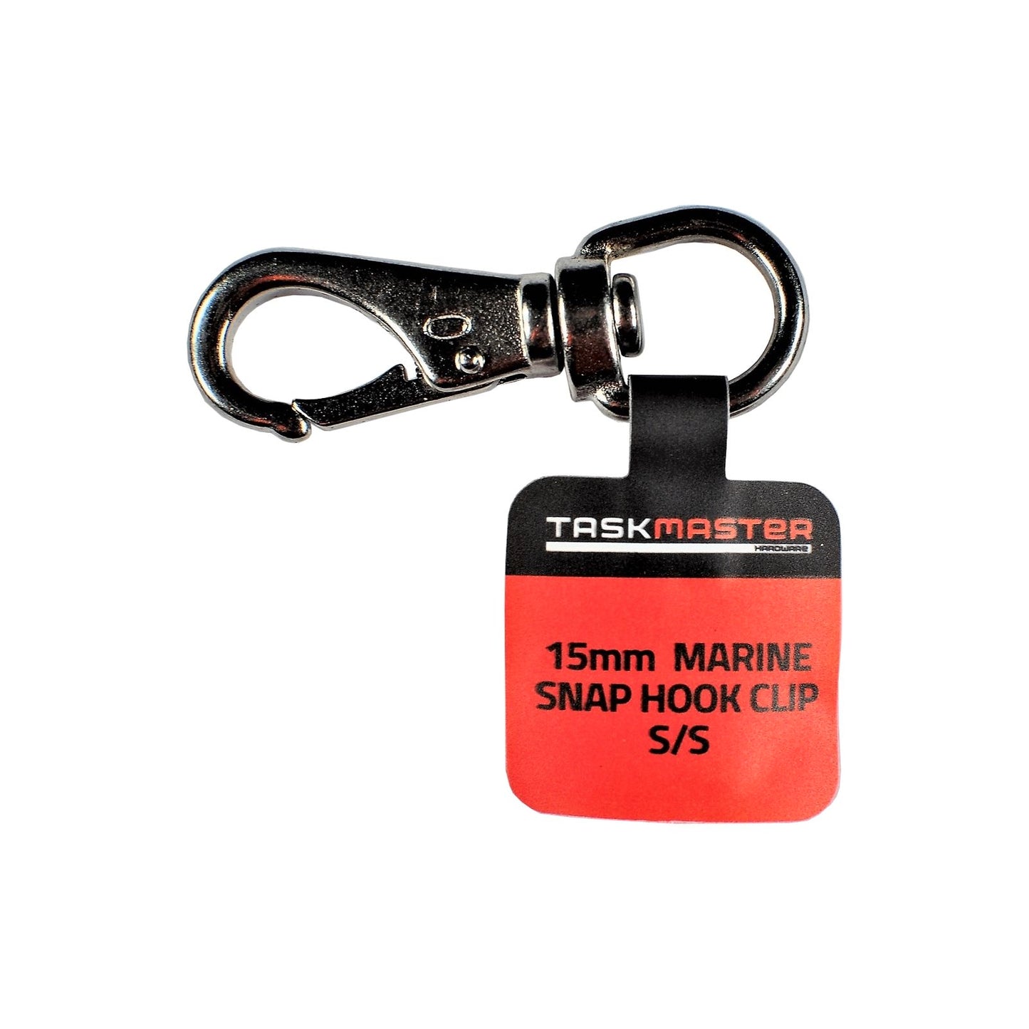 Taskmaster 15mm Marine Snap Hook Clip Stainless Steel