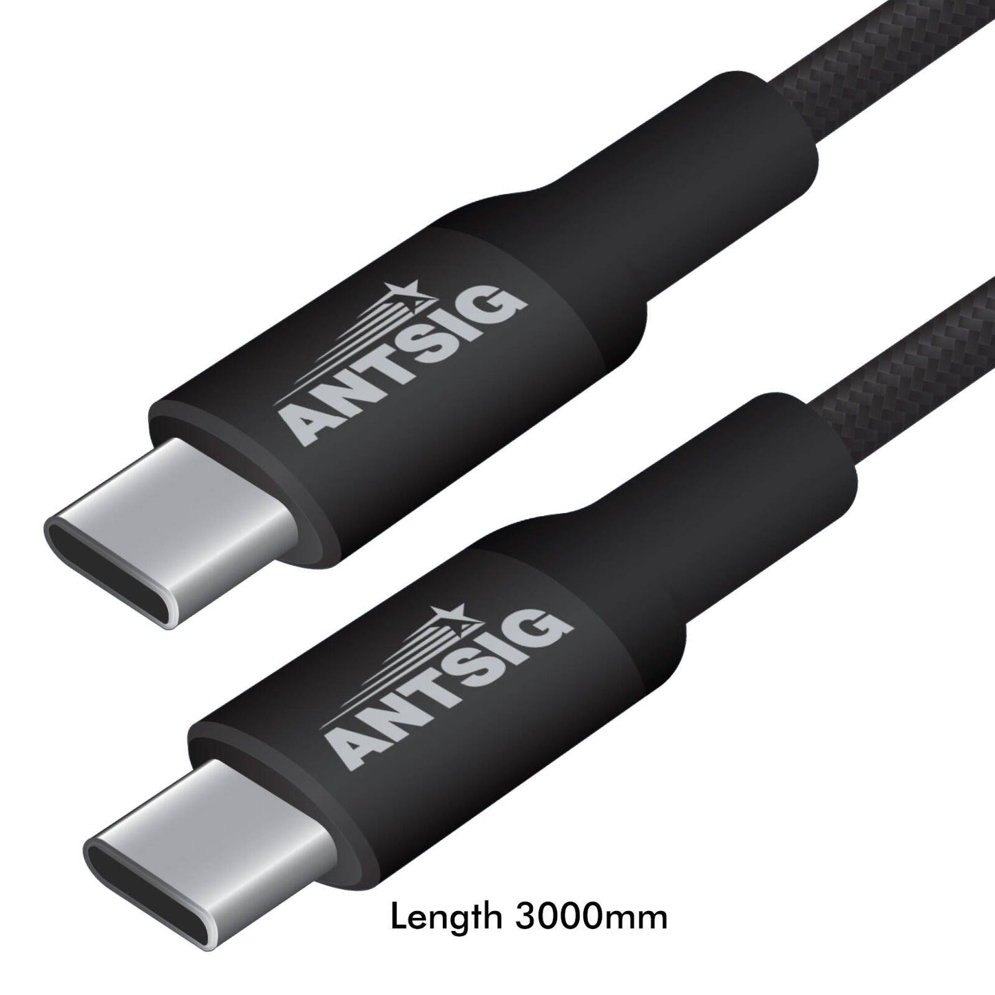 Antsig 240W USB C to USB C Cable - 3m