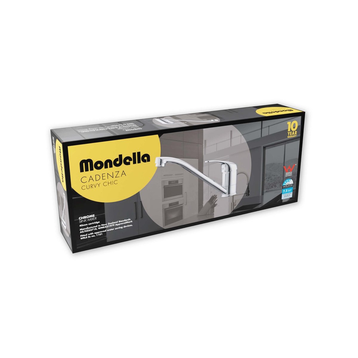 Mondella Sink Mixer - 40mm - Chrome - Brass - Water-Saving Devices