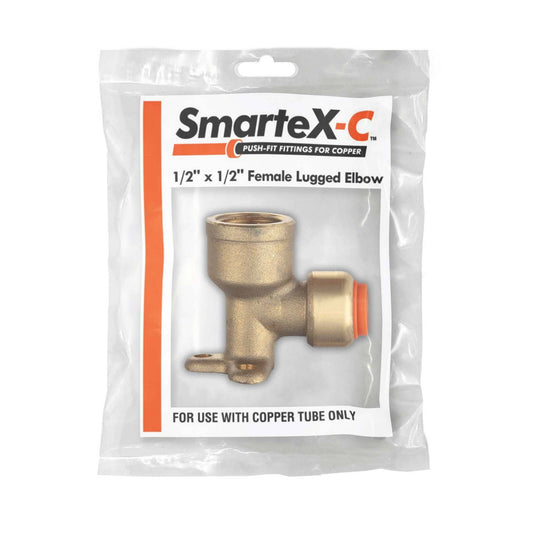 Smartex Copper Female Lugged Elbow - 15 x 15mm