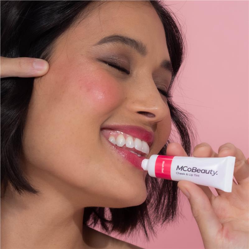 MCoBeauty Cheek & Lip Tint Assorted Blush Red & Rose Glow NEW