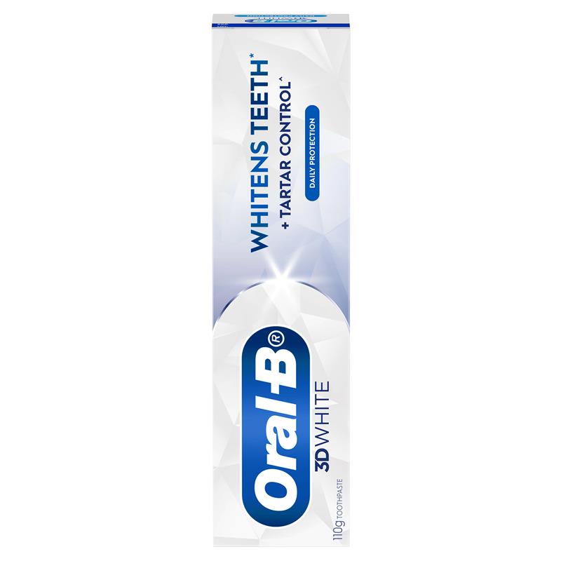 Oral-B 3D White Strengthen Enamel Toothpaste - 110g