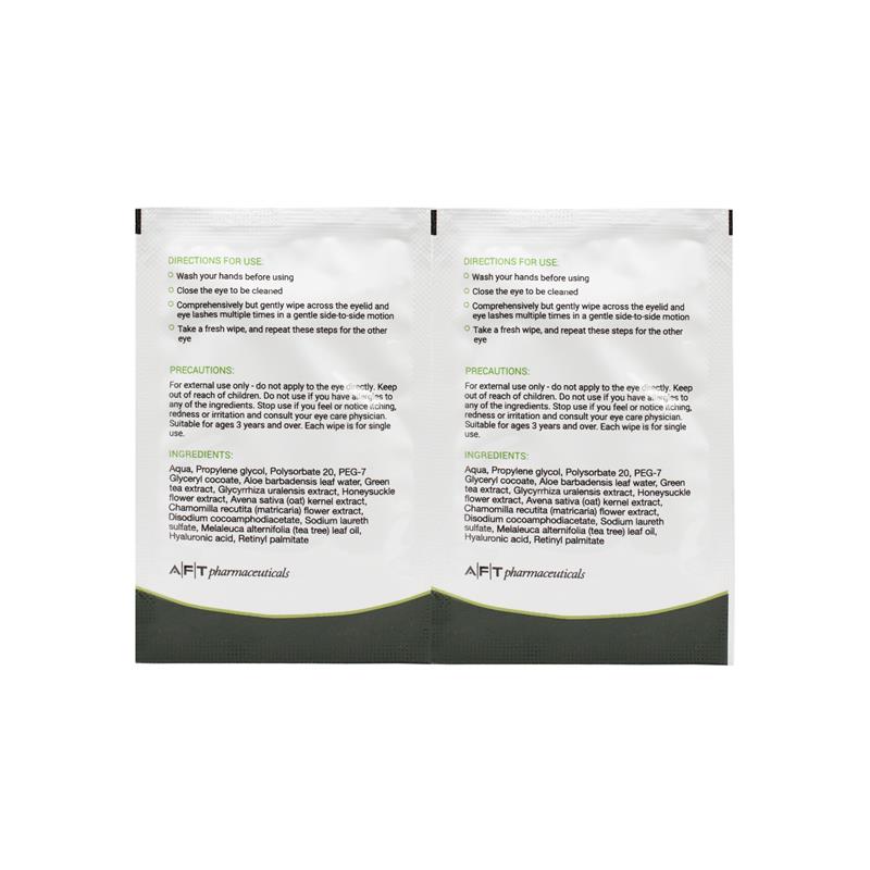 Opti-Soothe Preservative-Free Eyelid Wipes - 30 Wipes for Daily Hygiene