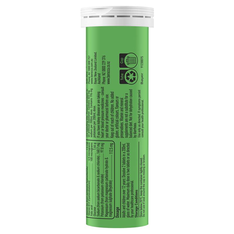 Berocca Hydrate Raspberry Blackcurrant Effervescent Tablets - 20 Pack