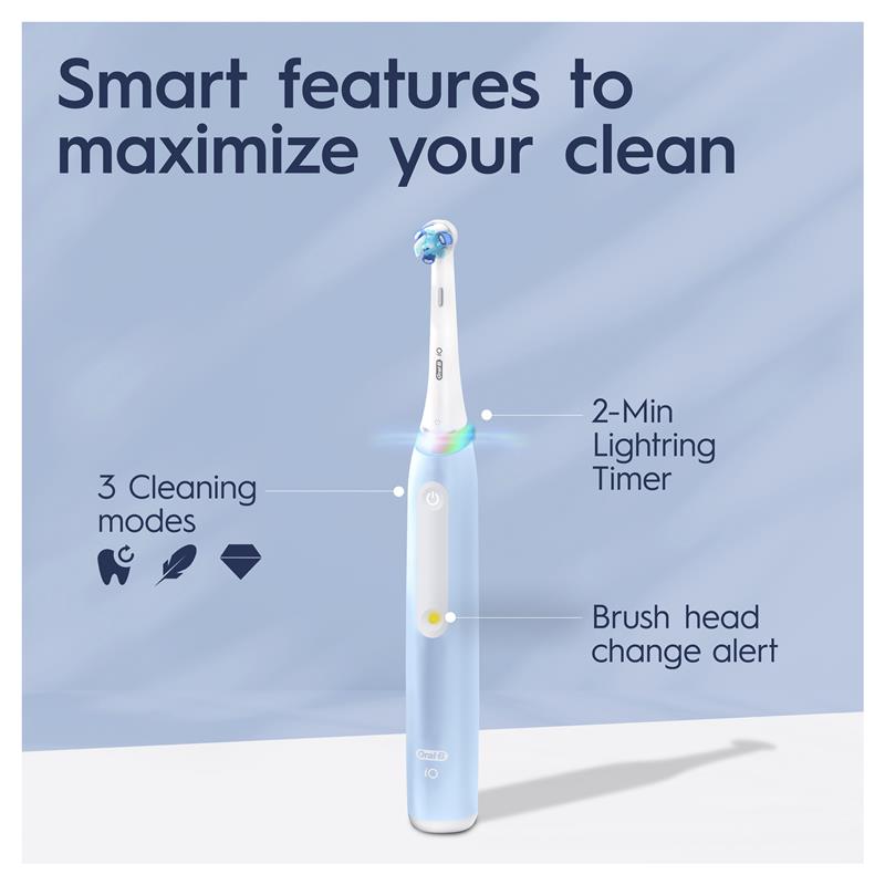 Oral-B iO Series 3 Electric Toothbrush - Ice Blue