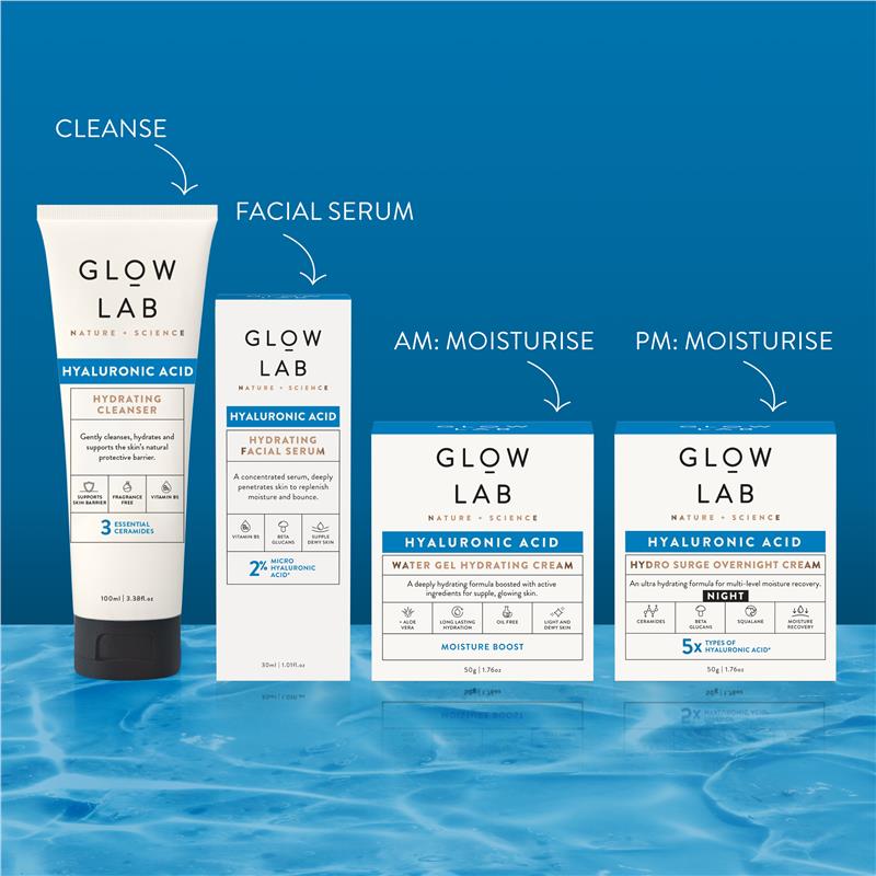 Glow Lab Hyaluronic Acid Water Gel Hydrating Cream 50g