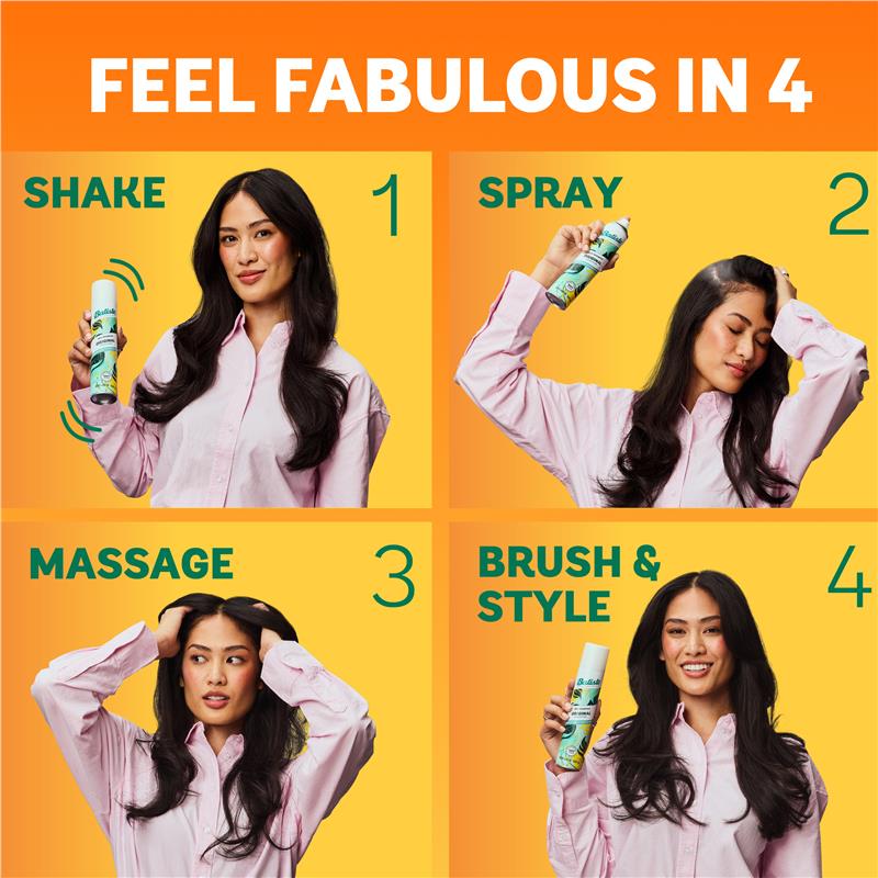 Batiste Tropical Dry Shampoo 350ml