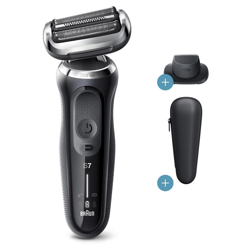 Braun Series 7 71-N1200s Cordless Wet & Dry Electric Shaver with Precision Trimmer