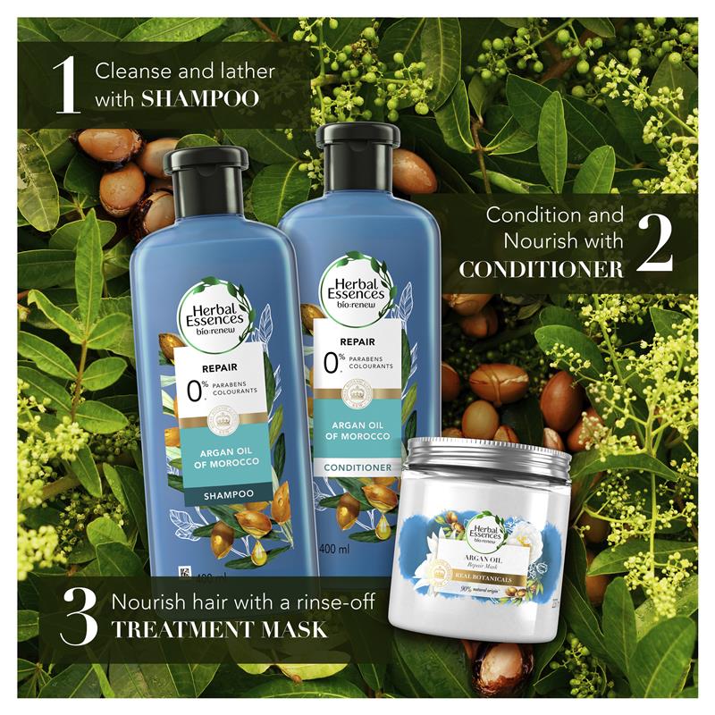 Herbal Essences Bio Renew Argan Oil of Morocco Conditioner 600ml
